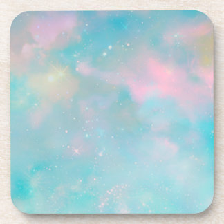 Celestial Dreamscape Pastel Plastic Untersetzer