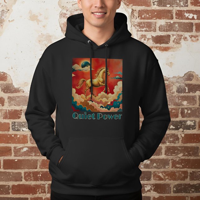 Celestial Dreamscape | Year of the Horse Art Hoodie (Styled Shot)