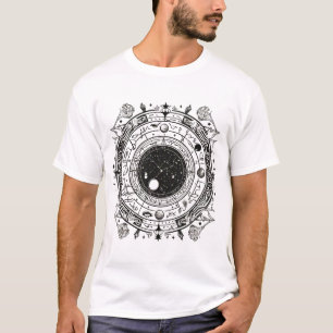 Celestial Elegance: Zodiac & Constellation Designs T-Shirt