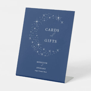Celestial Elegante Moon Wedding Cards and Gifts Sockelschild