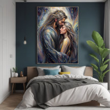 Celestial Embrace Romantische Abendkultur