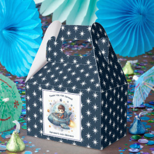 Celestial Event Starfield Space Geburtstagsparty Geschenkschachtel