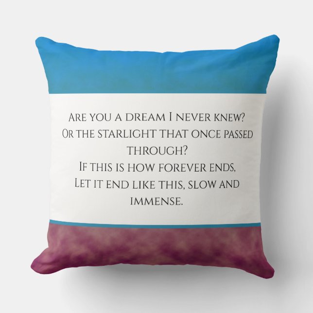 Celestial Fade Kissen (Vorderseite)