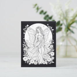 Celestial Fairy Farbe Ihre eigene Postkarte