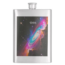 Celestial Fantasy Black Hole Individuelle Name Flachmann