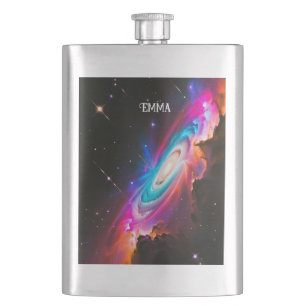 Celestial Fantasy Black Hole Individuelle Name Flachmann