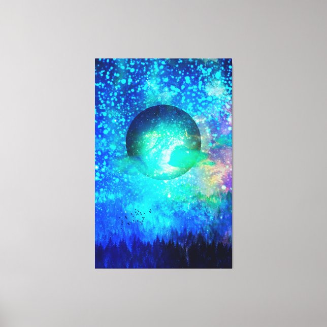 Celestial Forest Leinwanddruck (Vorderseite)