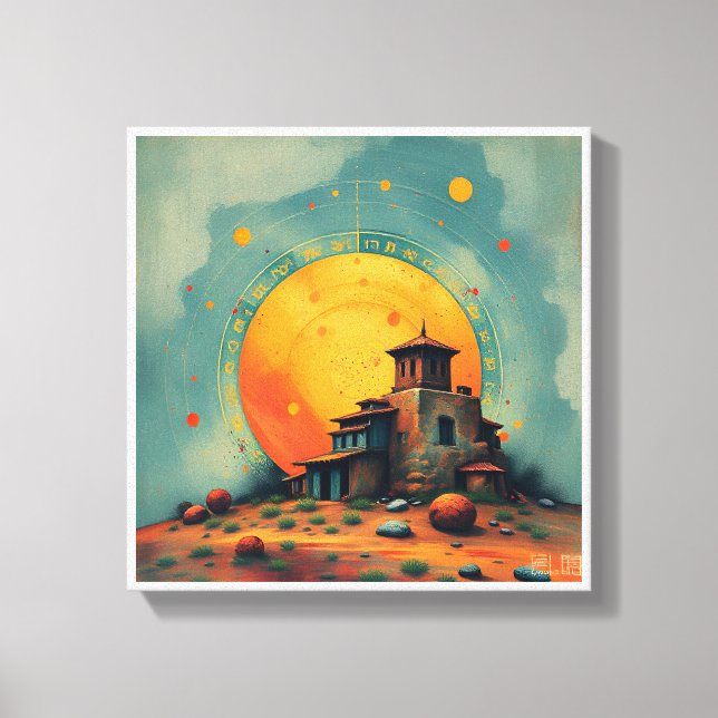 Celestial Fortress Leinwanddruck (Vorderseite)
