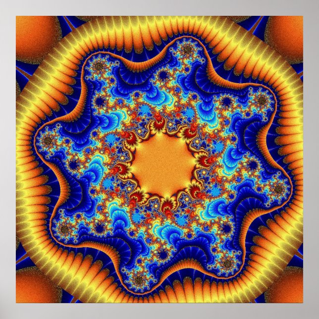 Celestial Fractalscope Poster (Vorne)