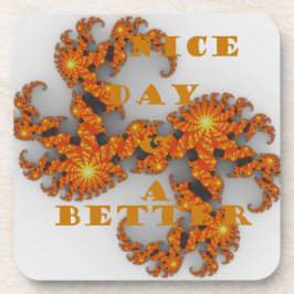 Celestial Galactic hat einen schönen Tag und eine Getränkeuntersetzer