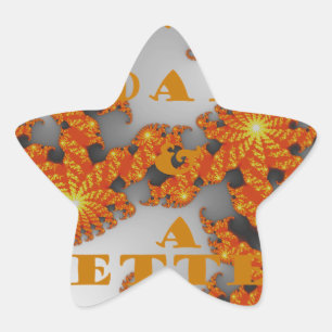 Celestial Galactic hat einen schönen Tag und eine  Stern-Aufkleber