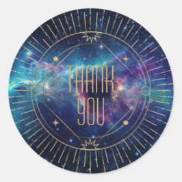 Celestial Galaxy Moon Danke, Sticker