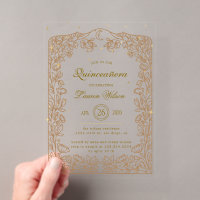Celestial Gold Exclusive Quinceanera
