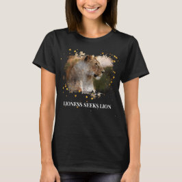 *~* Celestial Golden Artistic AP23 LIONESS Art T-Shirt