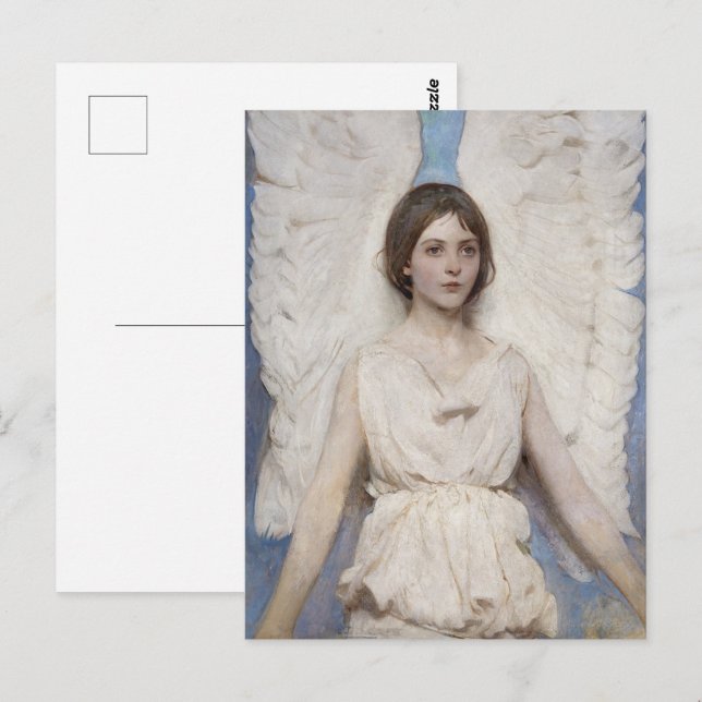Celestial Grace: Engel von Abbott Handerson Thayer Postkarte (Vorne/Hinten)