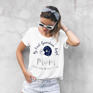 Celestial Guardian Mama   Moon & First Journey Art T-Shirt