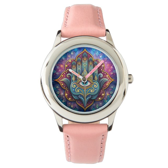 Celestial Hamsa  Armbanduhr (Vorderseite)