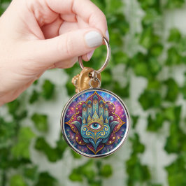 Celestial Hamsa Schlüsselanhänger