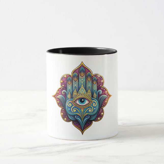 Celestial Hamsa  Tasse (Zentrum)