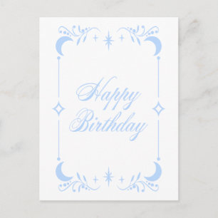 Celestial Happy Birthday Postkarte