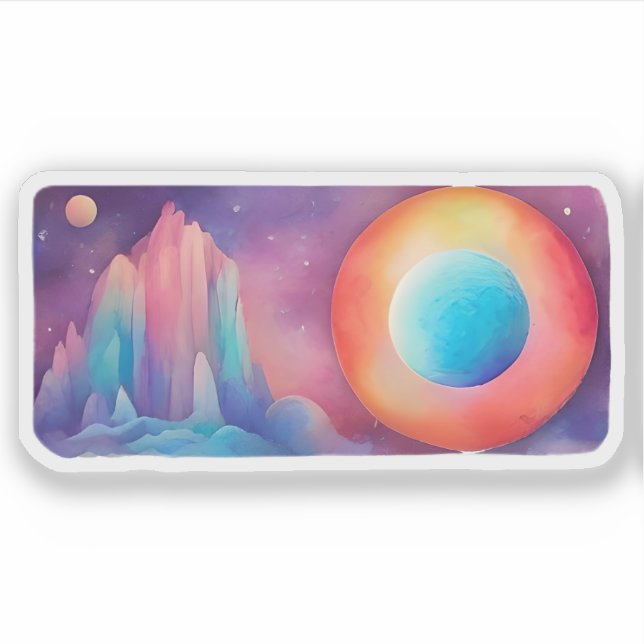 Celestial Horizons Aufkleber (Vorderseite)