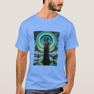 Celestial Ice Queen Portal Art Shirt