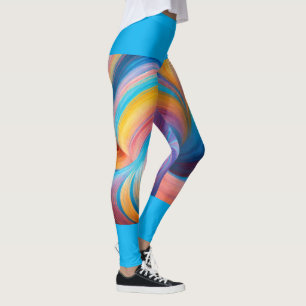 "Celestial Kaleidoskop: Eine mesmerisierende Symph Leggings