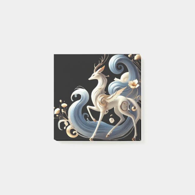 Celestial Kirin Fantasy Collection Post-it Klebezettel (Vorderseite)