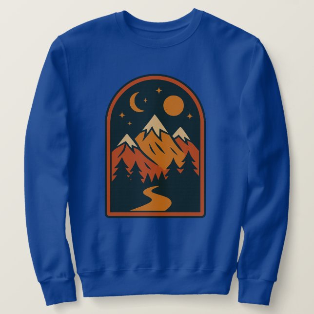 Celestial Landscape Men's Sweatshirt (Design vorne)