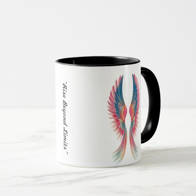"Celestial Light Embrace" Tasse (VorderseiteRechts)