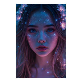 Celestial Light Muse Poster