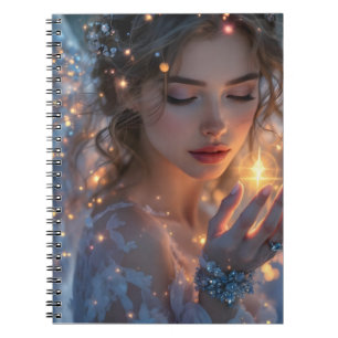 Celestial Lightbearer - Angel Holding the Star Notizblock
