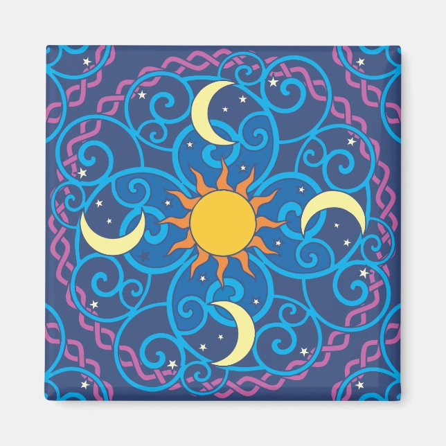 Celestial Mandala Magnet (Vorne)