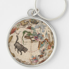 Celestial Map Schlüsselkette II Schlüsselanhänger
