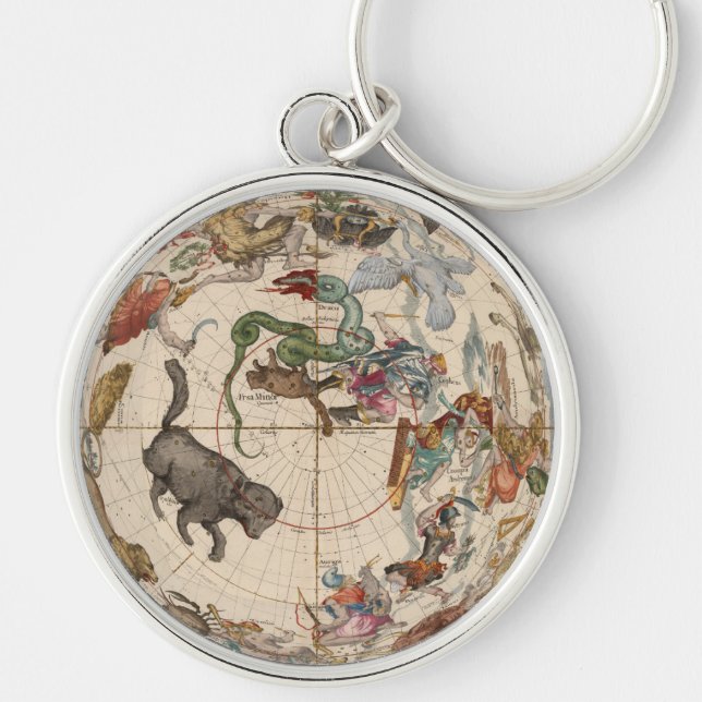 Celestial Map Schlüsselkette II Schlüsselanhänger (Vorne)