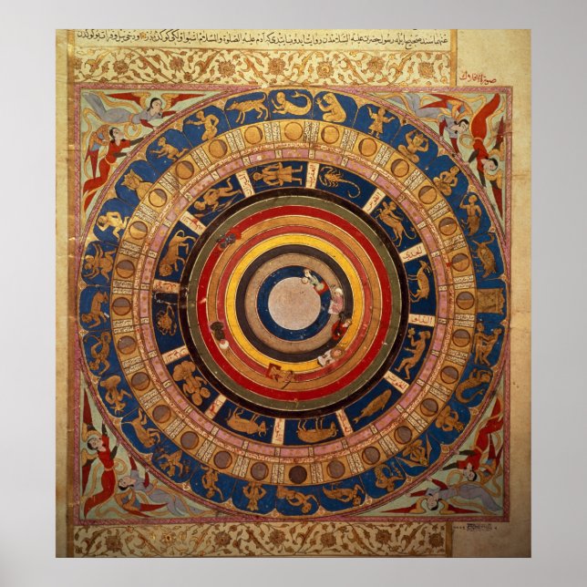 Celestial Map, von 'Zubdet ut Teverih' von Poster (Vorne)