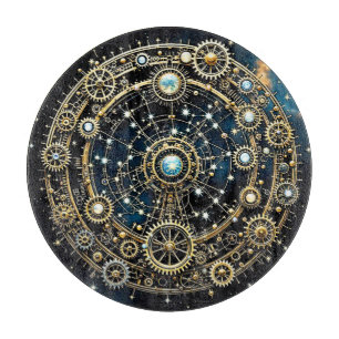 Celestial Mechanism Kosmische Kunst Schneidebrett