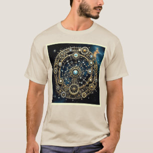 Celestial Mechanism Kosmische Kunst T-Shirt