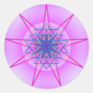 Celestial Might #9 Runder Aufkleber