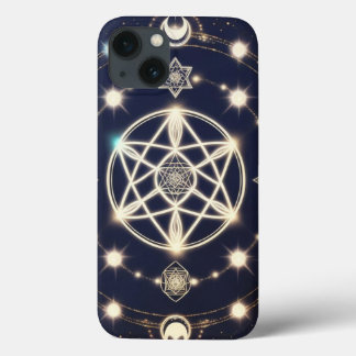 Celestial Moon Cycle Mandala – Sacred Geometry Case-Mate iPhone Hülle
