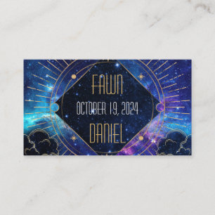 Celestial Moon Phase Enclosure Card Begleitkarte