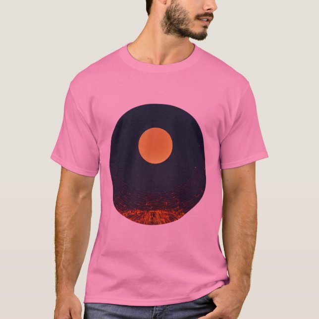 "Celestial Moon Phase T - Shirt - Unisex Lunar Des (Vorderseite)