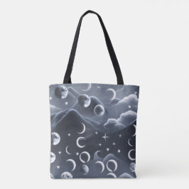 Celestial Moon Phases Soft Grey Luxury Aesthetic