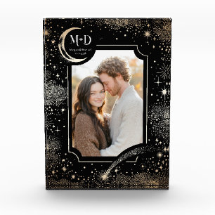 Celestial Moon Stars Starry Night Wedding Foto