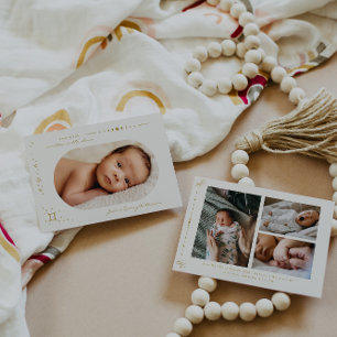 Celestial Moon & Stars Zodiac Gemini