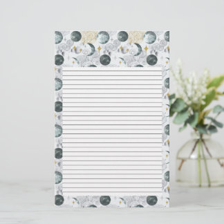 Celestial Moon Stationery Collection Briefpapier