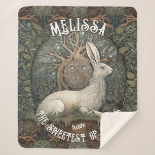 Celestial Moonlight and Celtic Hare Nature Lovers Sherpadecke