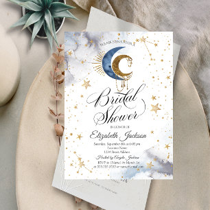 Celestial Moons, Stars Bridal Dusche Einladung