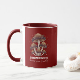 Celestial Mushroom Constellation Universe Tasse