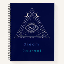Celestial Mystic Eye Dream Journal Notizbuch